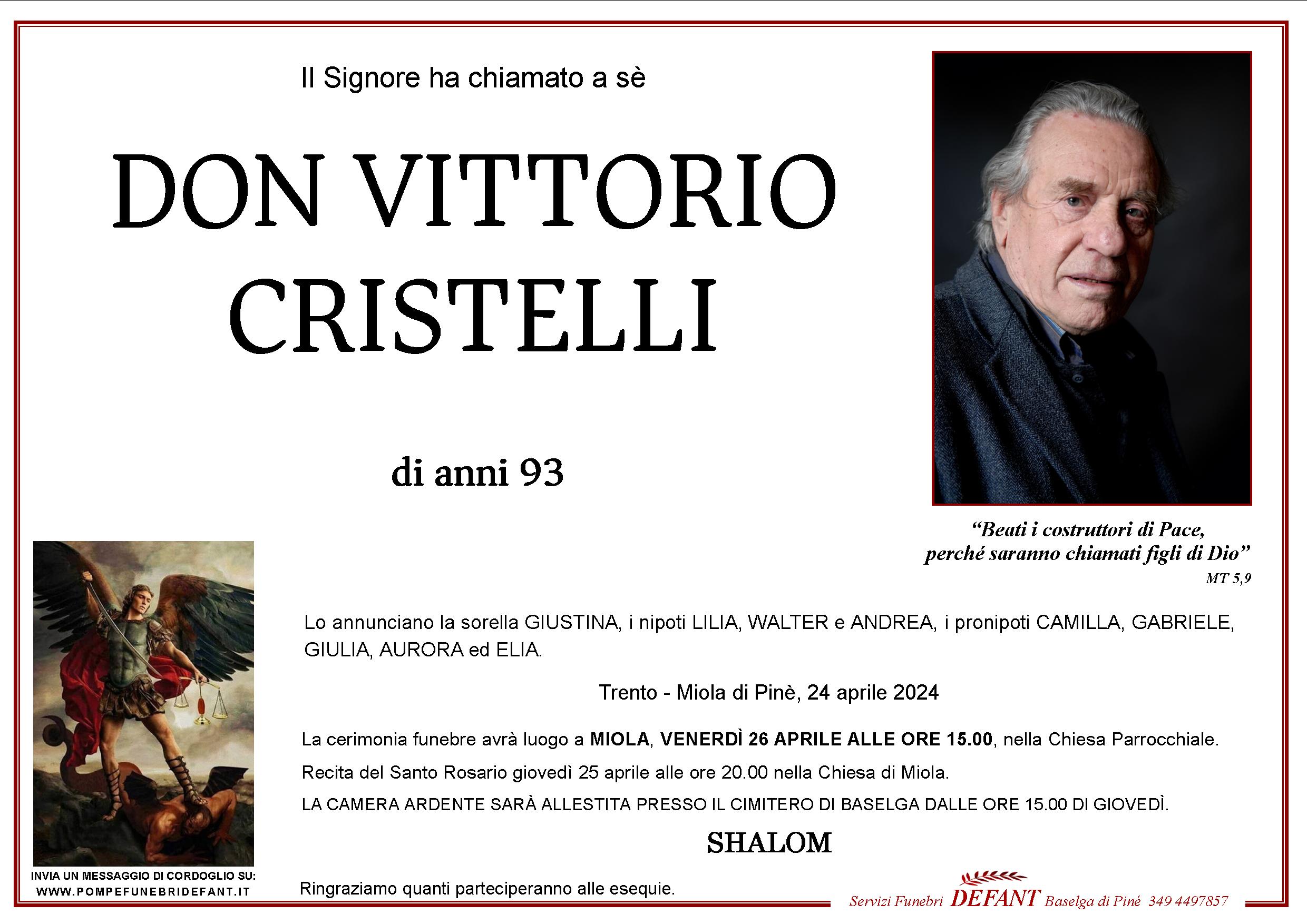 Don Vittorio Cristelli