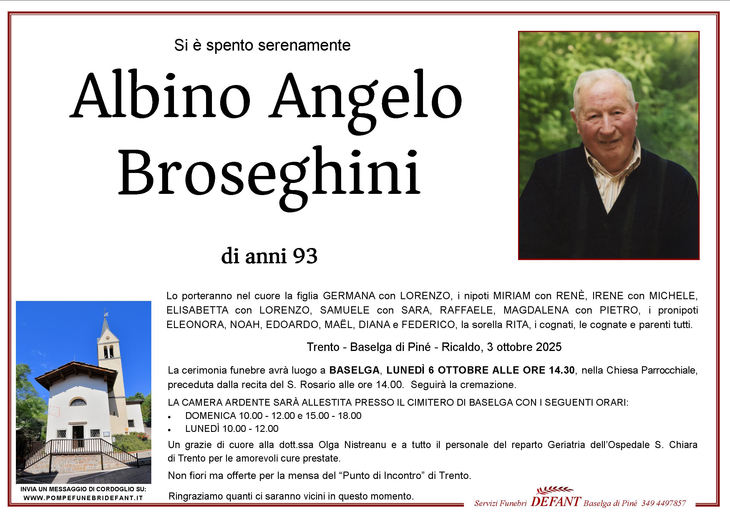 Albino Angelo Broseghini