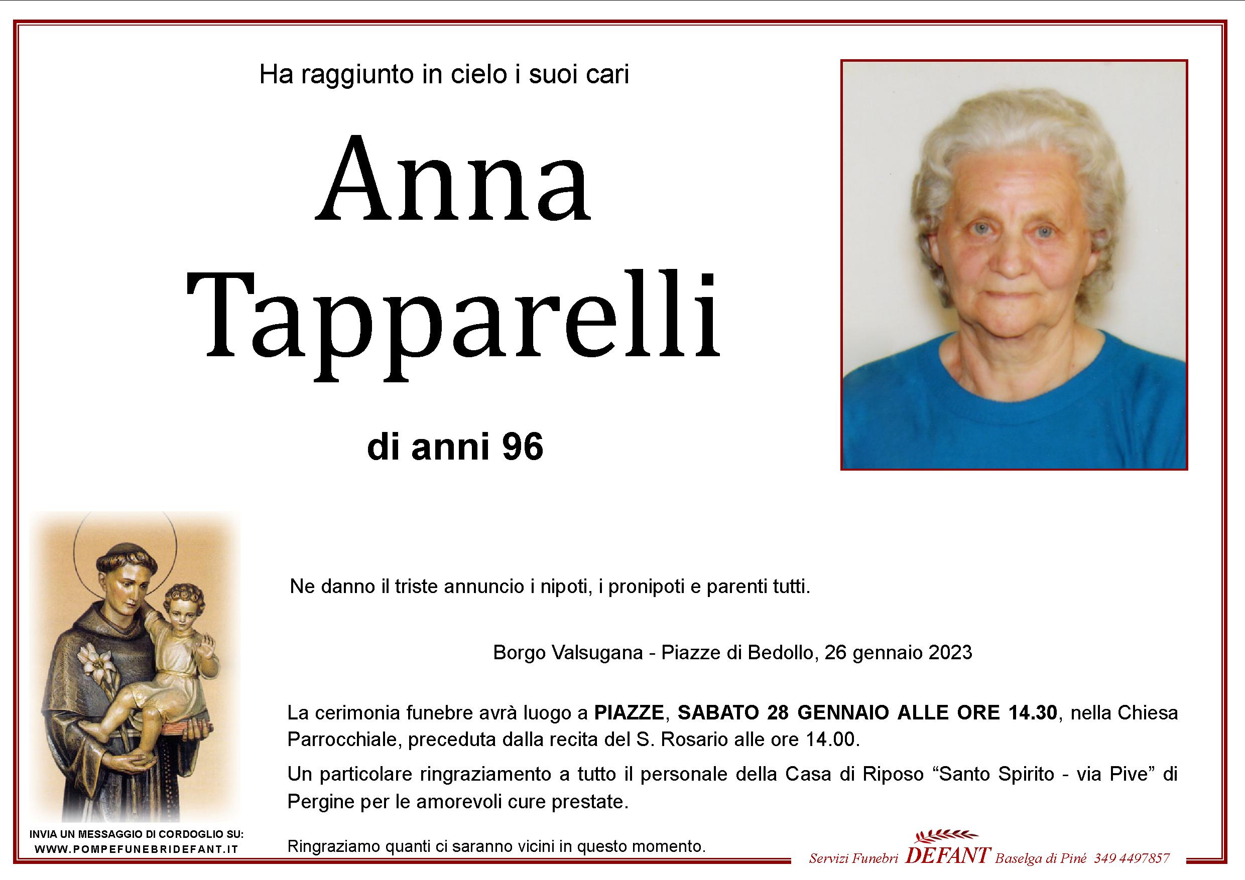 Anna Tapparelli