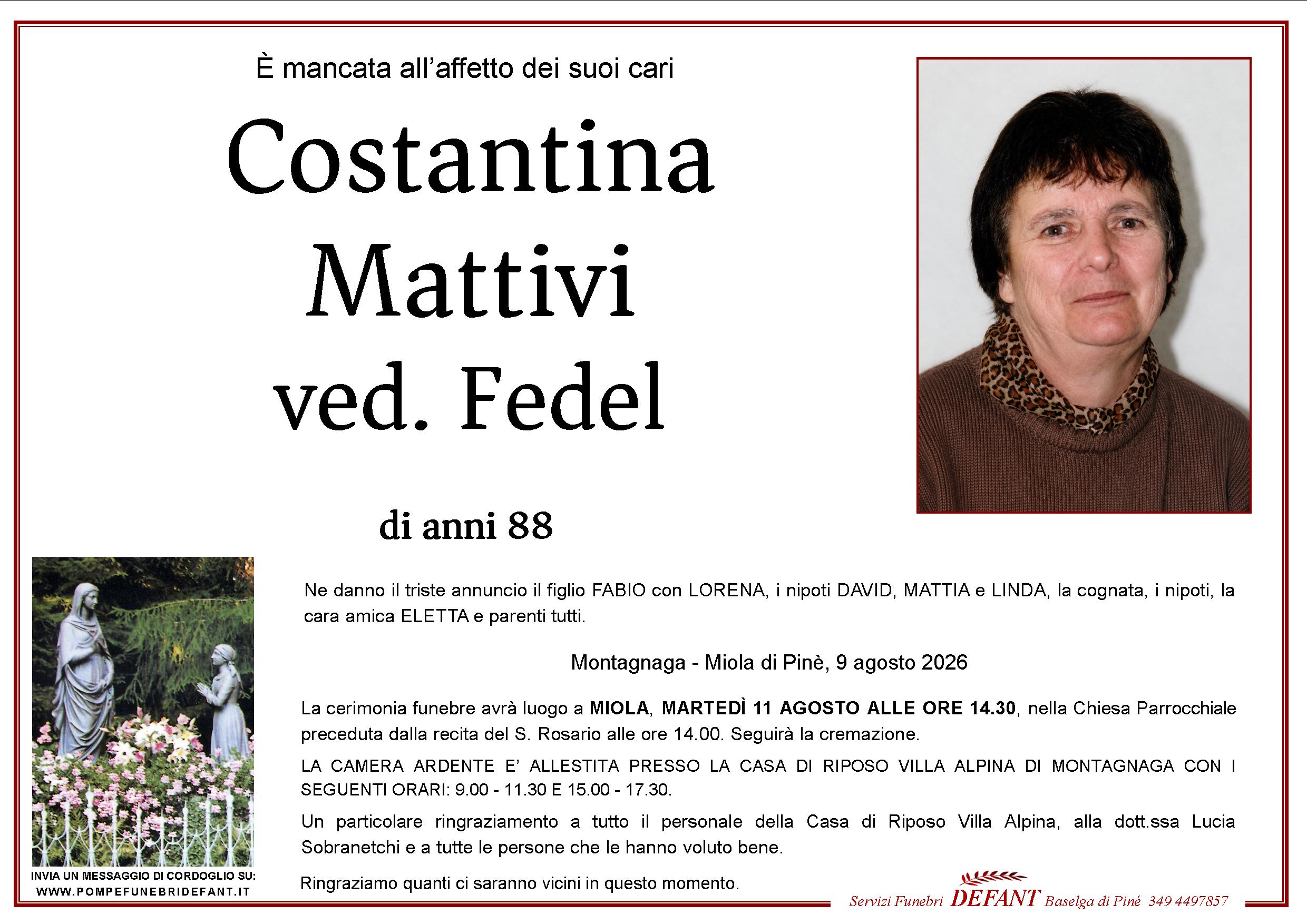 Costantina Mattivi