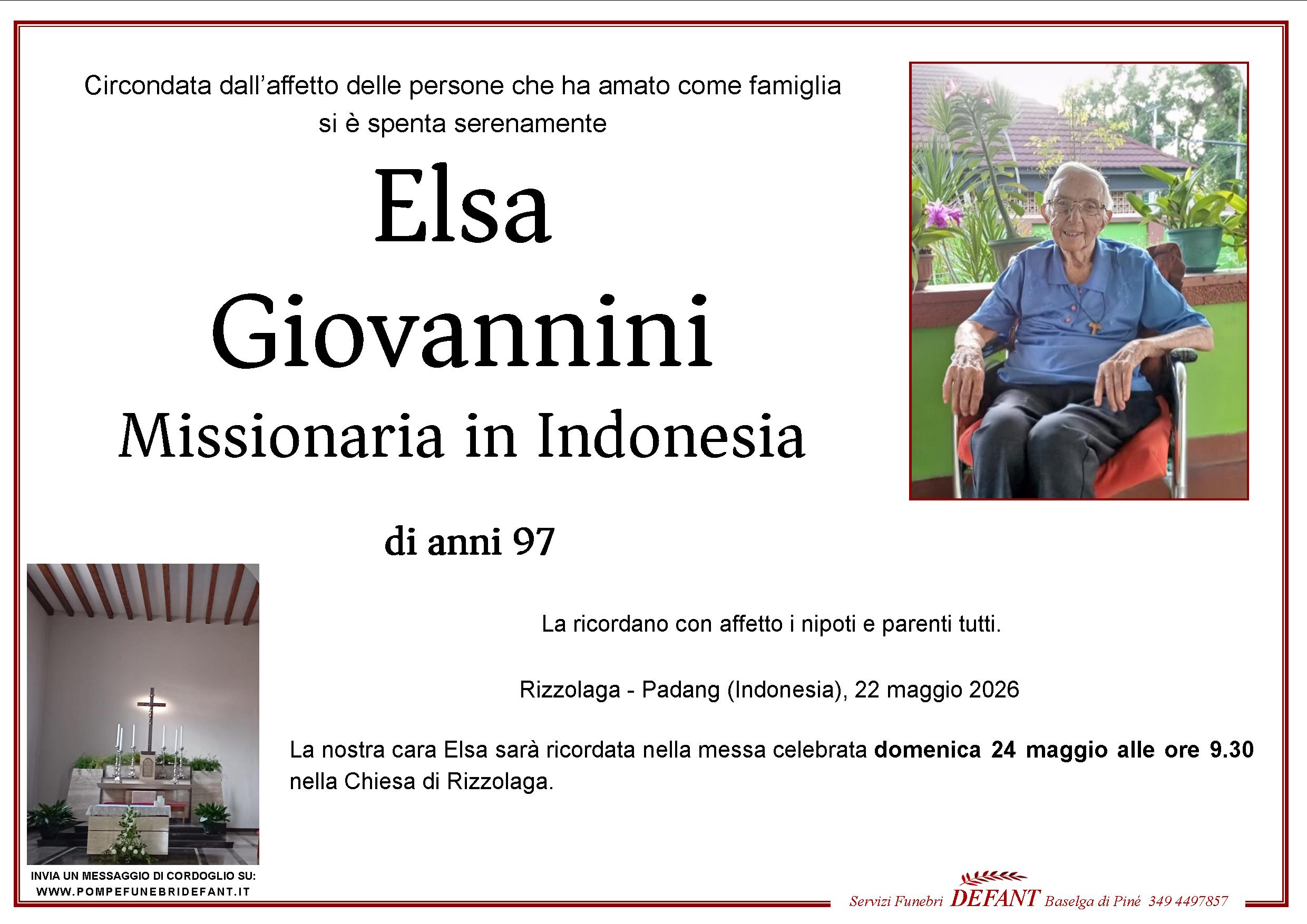 Elsa Giovannini