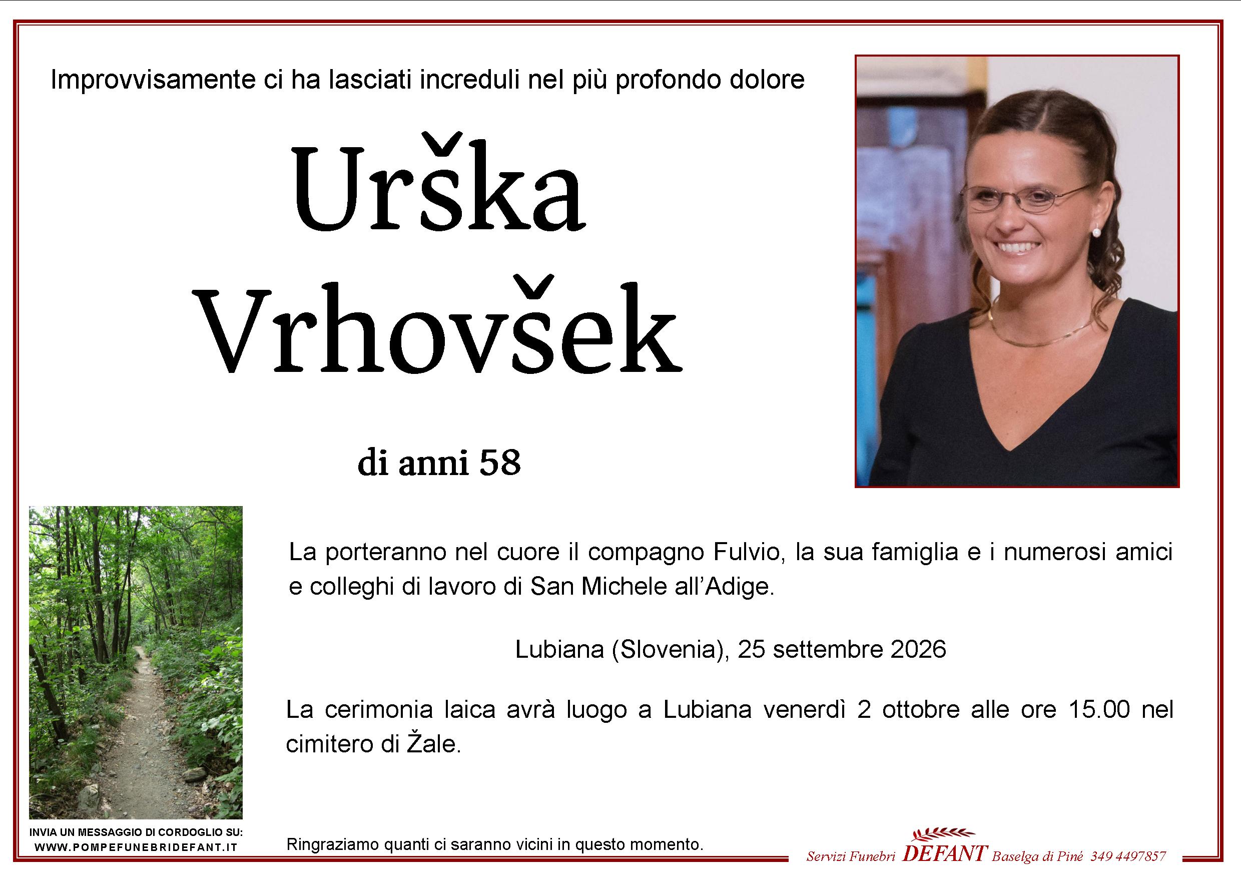 Urška Vrhovšek