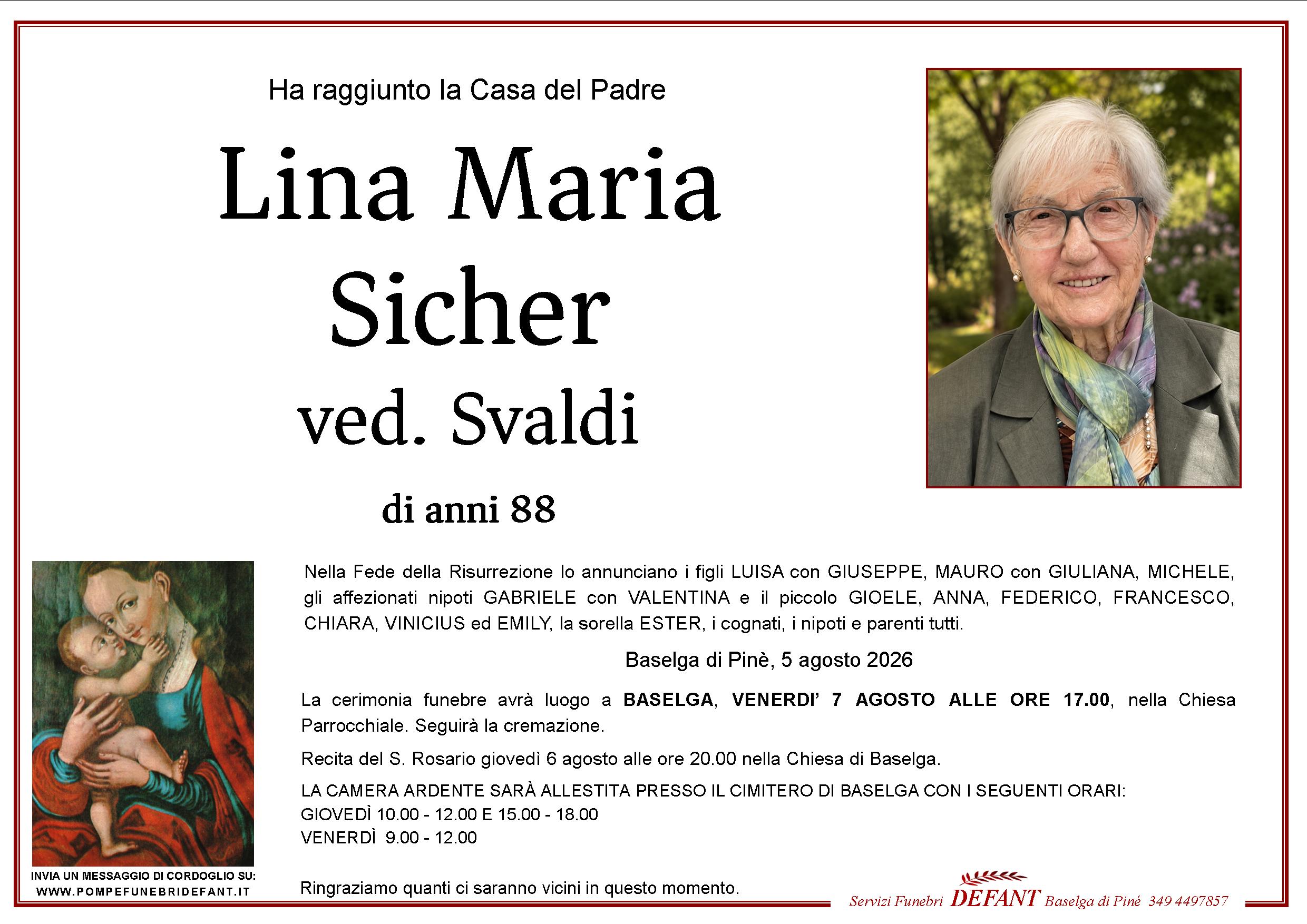 Lina Maria Sicher