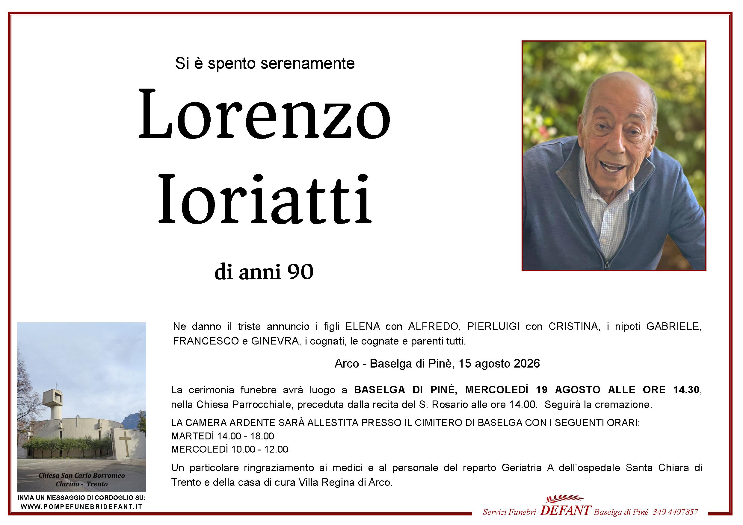 Lorenzo Ioriatti