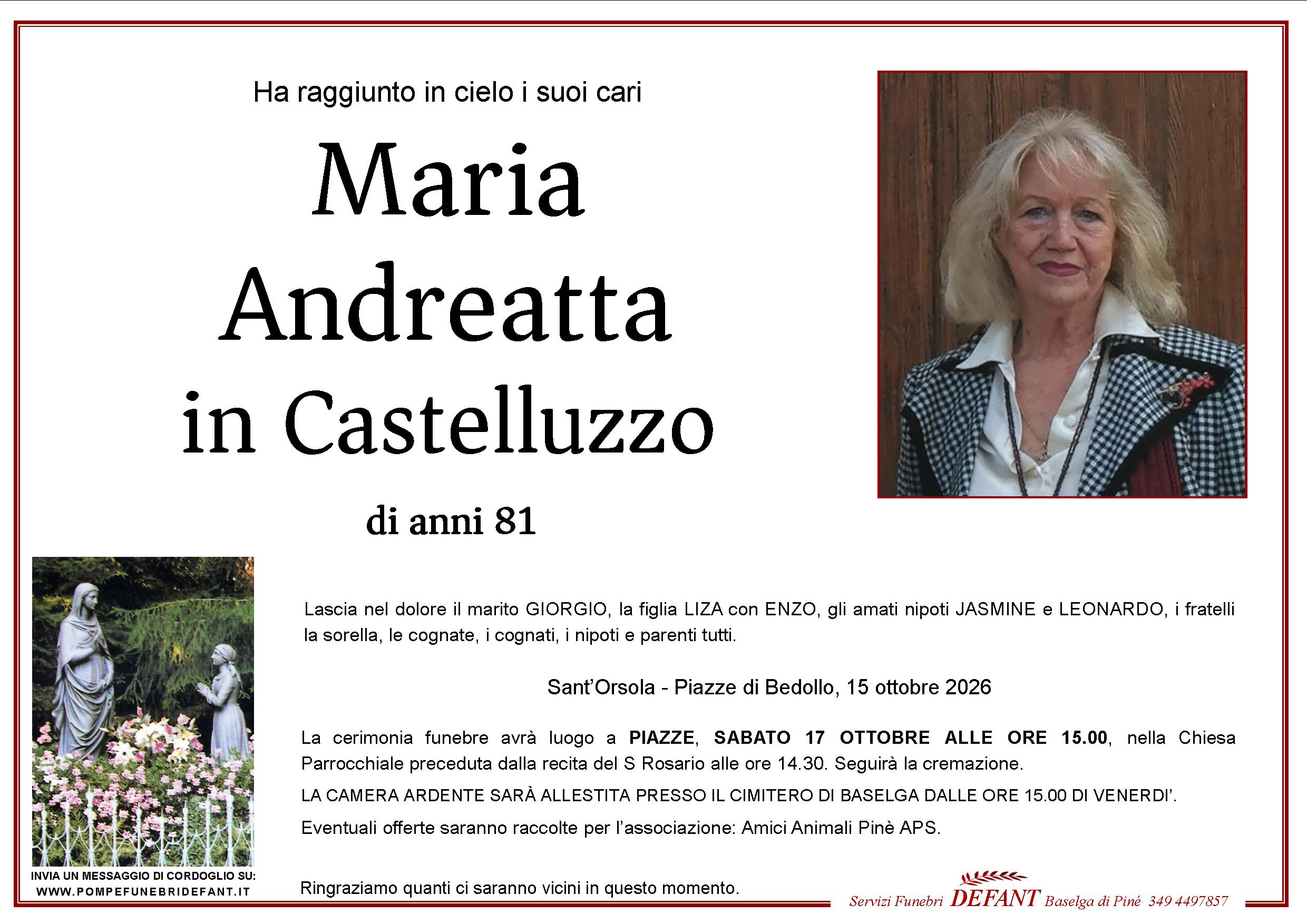 Maria Andreatta