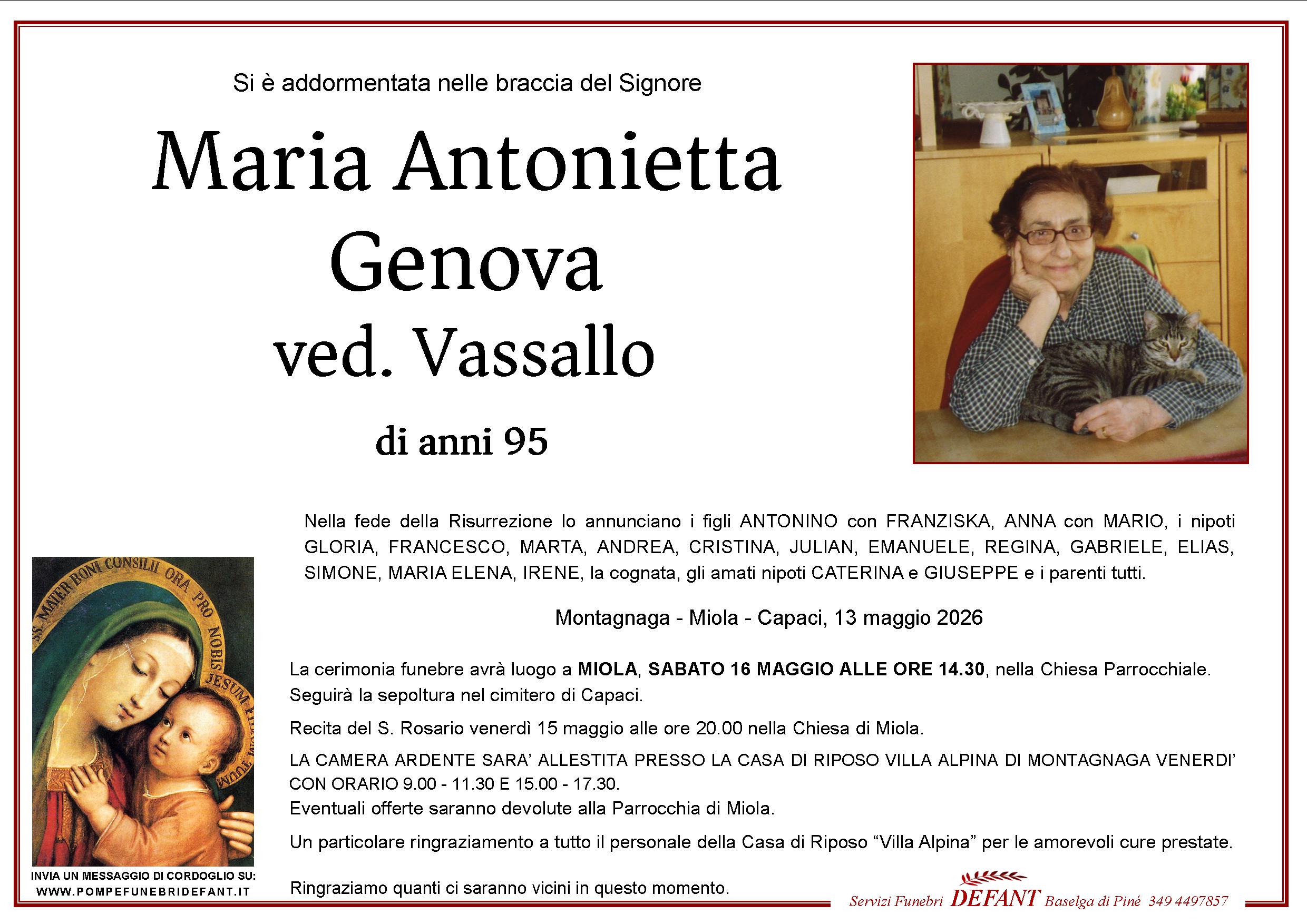Maria Antonietta Genova