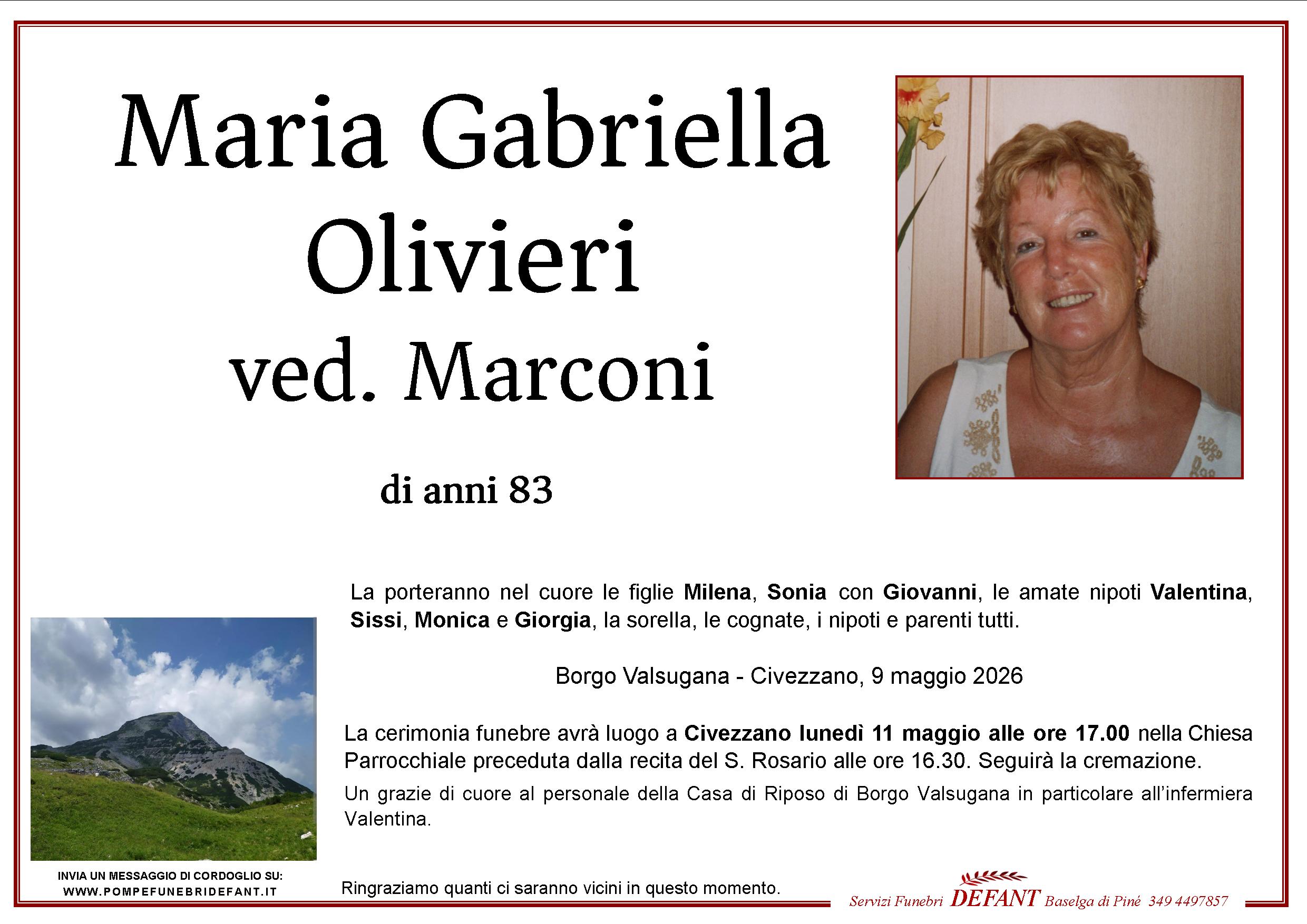 Maria Gabriella Olivieri