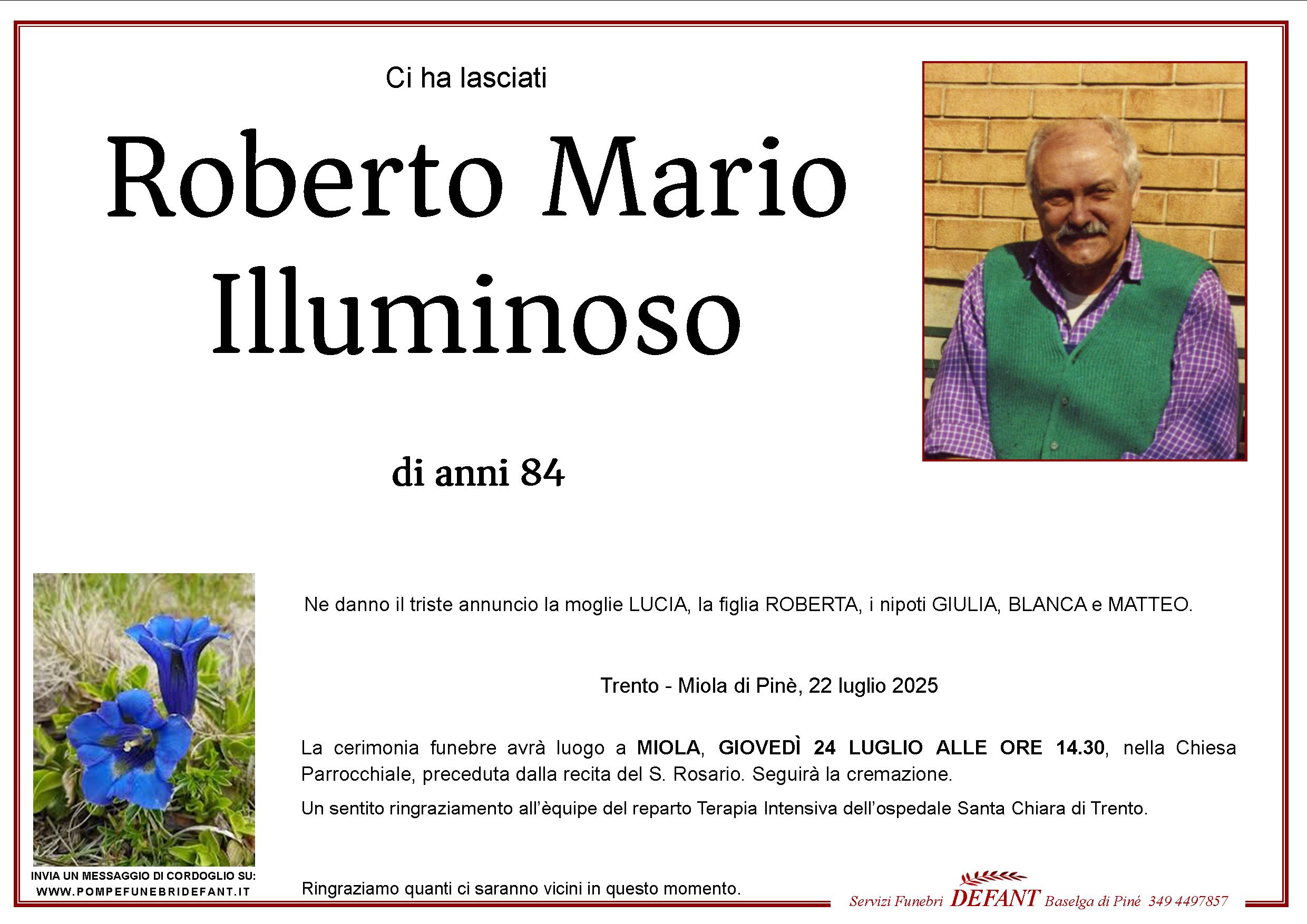 Roberto Mario Illuminoso