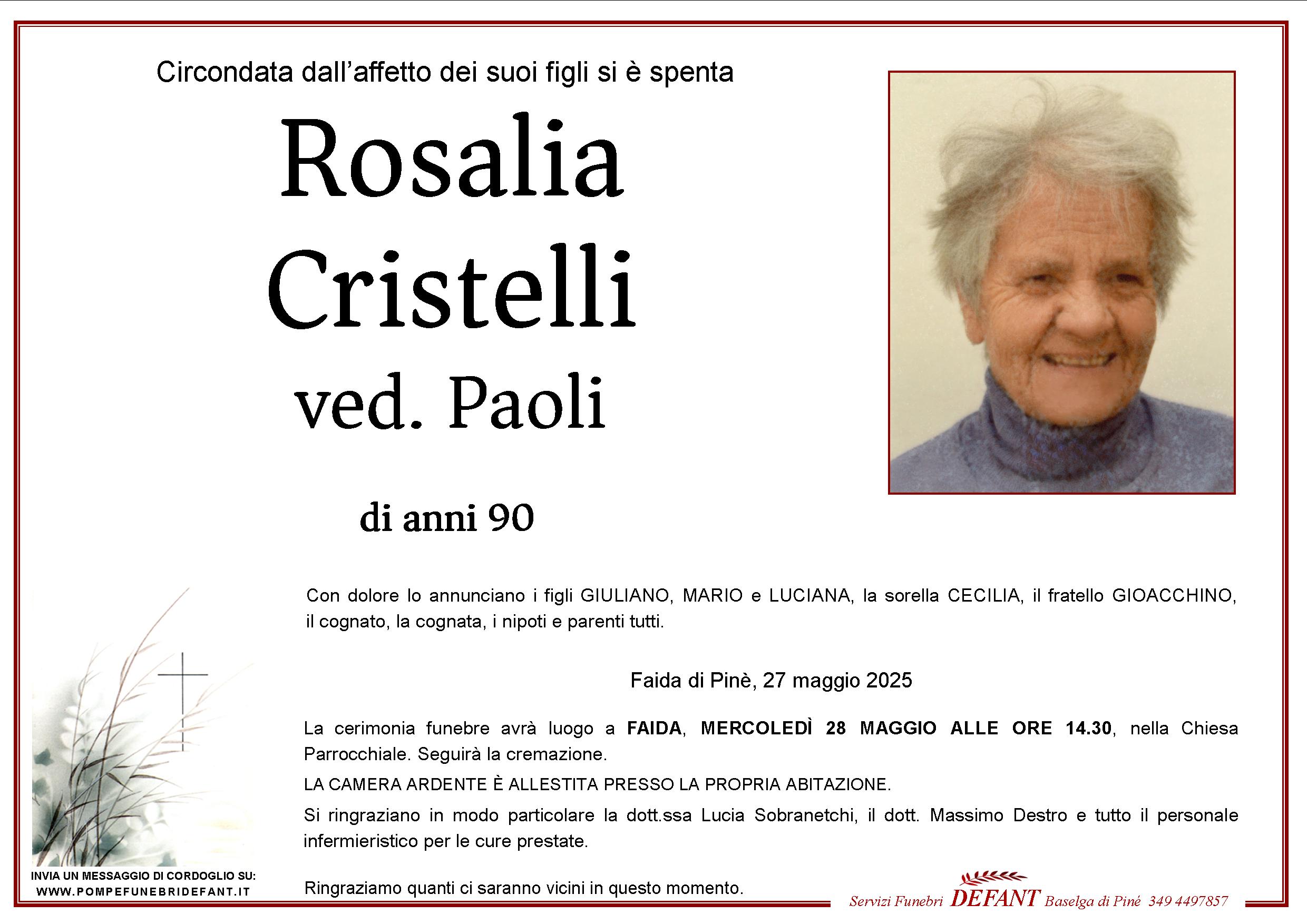Rosalia Cristelli