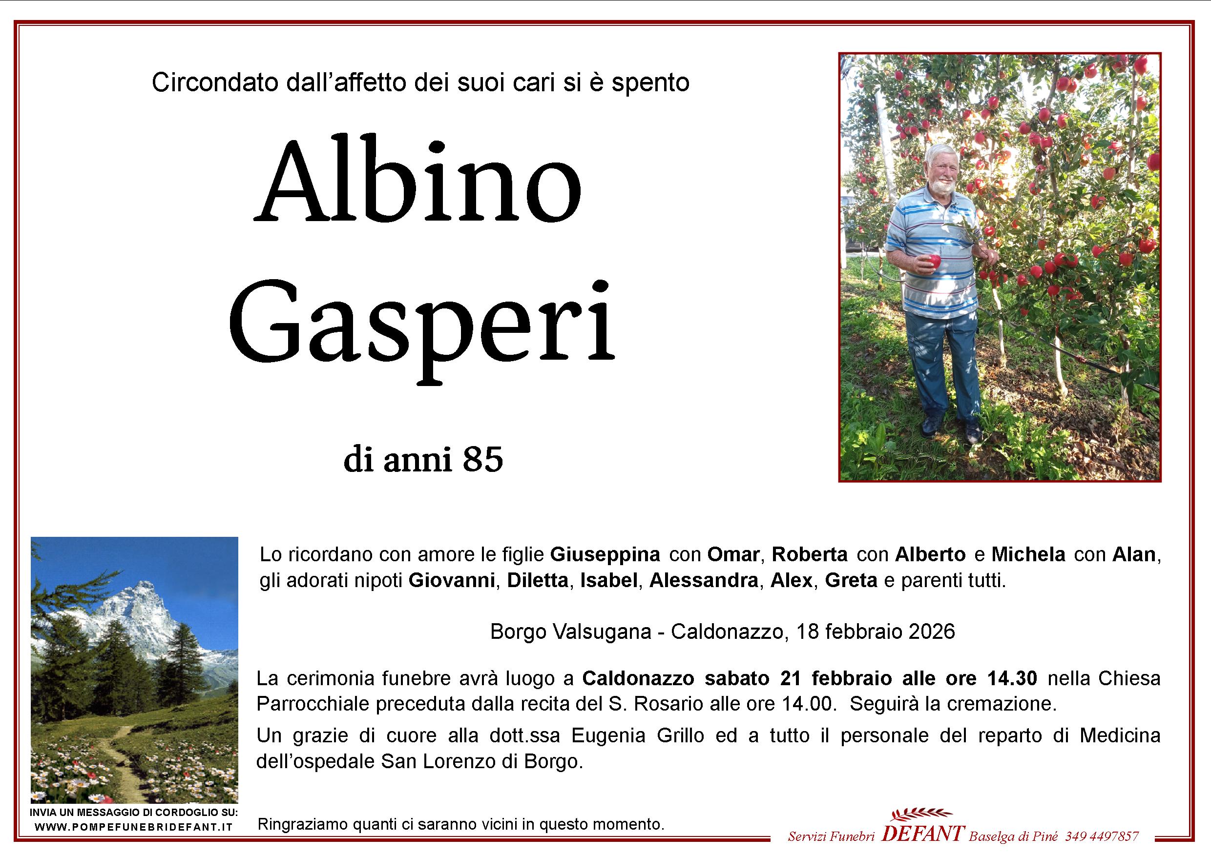 Albino Gasperi