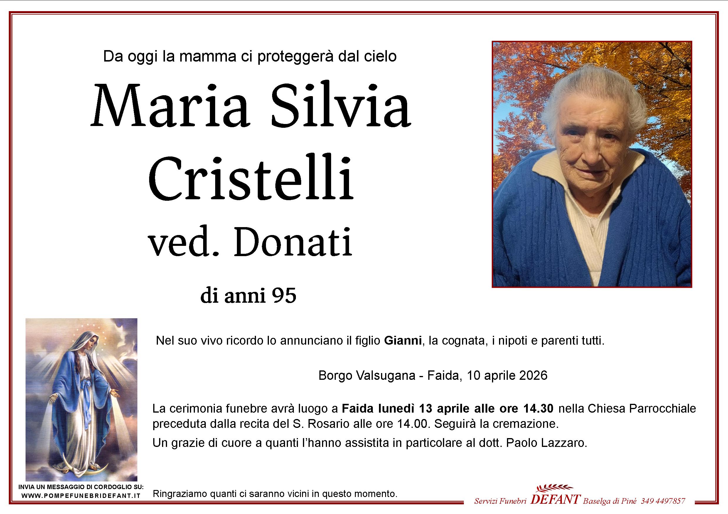 Maria Silvia Cristelli