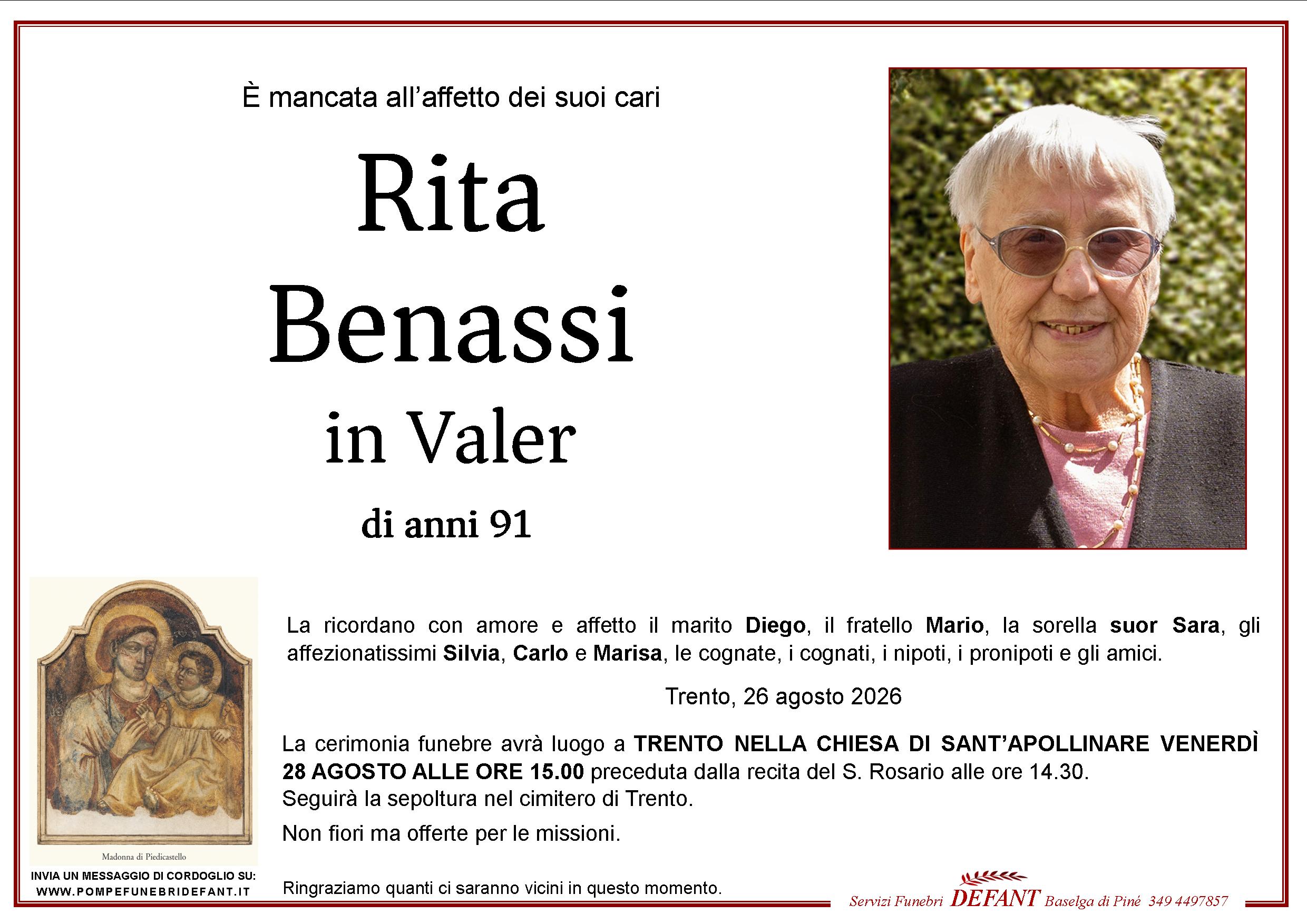 Rita Benassi